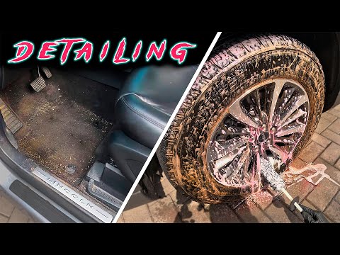 Exterior And Interior Detailing ASMR / Lincoln Nautilus