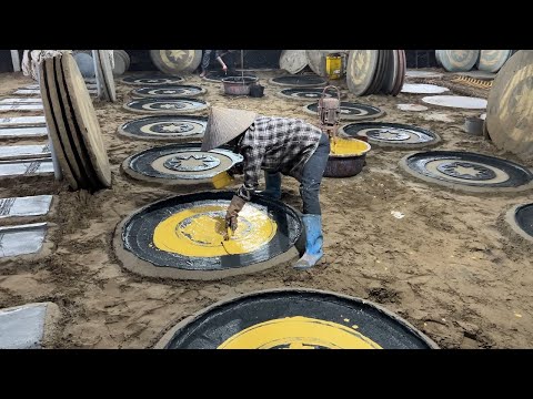 Technology Produce Roundtable Stone Galito Large Quantity From Sand Mold