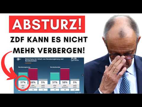 ZDF schockt Merz: Kanzler so unbeliebt wie noch nie zuvor!