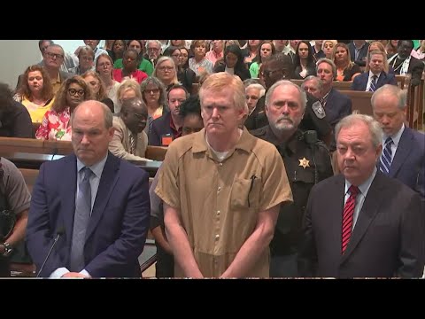 Alex Murdaugh sentenced to two consecutive life sentences