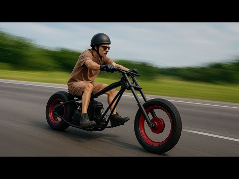 $250 DIY Drift Trike – Crazy Engine-Powered Freak Bike Build!