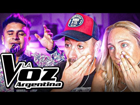 ESPAÑOLES SE EMOCIONAN con FRANCISCO BENITEZ **LA VOZ ARGENTINA**