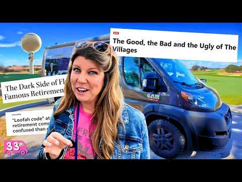 Inside the WORLD'S LARGEST Retirement Community (The Villages)