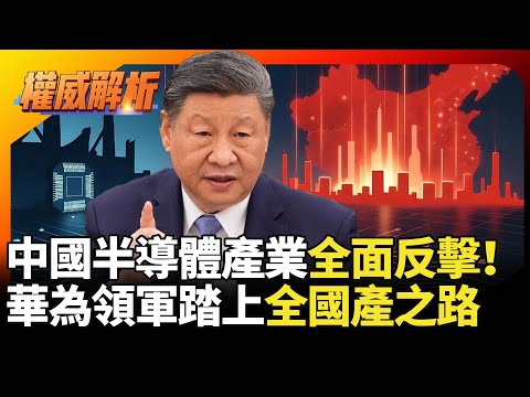再見ASML! 告別輝達！中國半導體產業全面反擊 華為領軍正式走向全國產之路｜#寰宇新聞 #環球大戰線