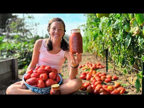 Fill Your Pantry Shelves with HOMEGROWN FOOD (beginner friendly canning)