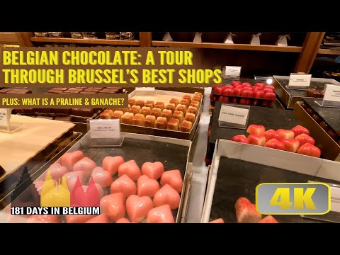 Belgian Chocolate: A Tour Through Brussel’s Best Shops (in 4K)