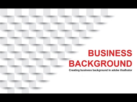 Create Bussiness Background in Adobe illustrator Tutorial