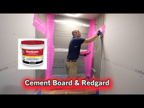 Redgard Waterproofing | Troweling Vs Rolling | Tile Tub Surround