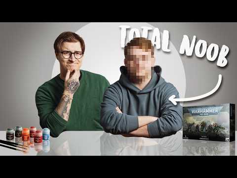 He Has Never Painted Before… Can He Win the World's Hardest competition?!