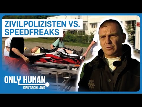 Zivilpolizisten auf Verfolgungsjagd gegen Speedfreaks