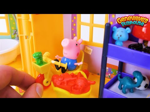 PEPPA PIG and Magical Castle & Peppa Pig's New Toy House!