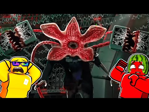 There's DEMOGORGON in Skibidi Toilet Zombie Multiverse