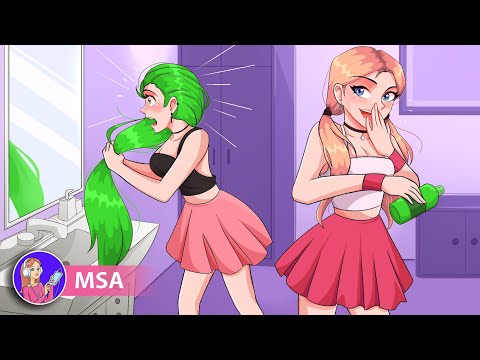 My sister is jealous of my hair