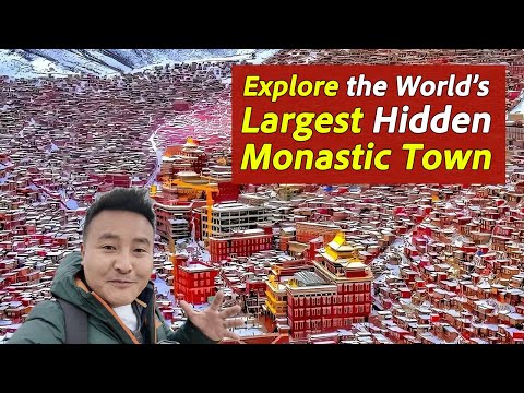 Explore the World’s Largest Hidden Monastic Town, and Get A Glimpse into Tibetan Monastic Life