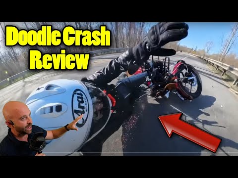 Why DoodleOnAMotorcycle Crashed – Speed Wobble Crash Breakdown