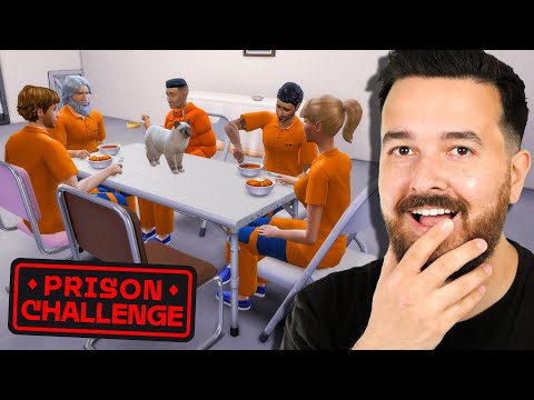 These Sims are struggling in the Prison Challenge (Part 7)