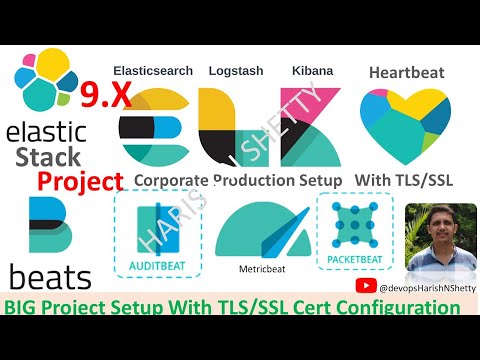 ELK Stack 9.X on Linux  Elasticsearch, Logstash, Kibana, Heartbeat, Filebeat, Packetbeat, Metricbeat