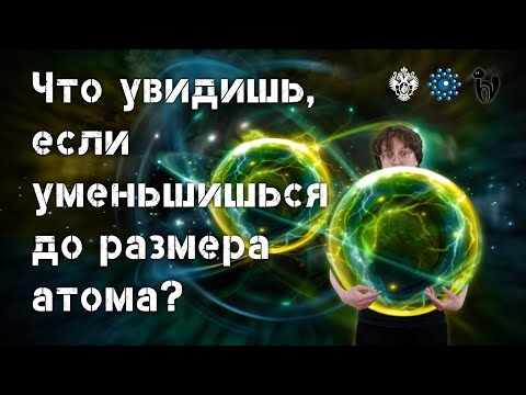 Что увидишь, если уменьшишься до размера атома?