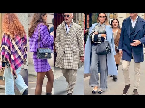 🍁FALL-WINTER 2025 FASHION IN MILAN 🇮🇹STREET STYLE IDEAS & SHOPPING 🛍️WINTER OUTFITS#glamour 