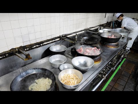 You'll Want to Try Again! Best Selling Chinese Food Lunch! Popular Large Chinese Restaurant!