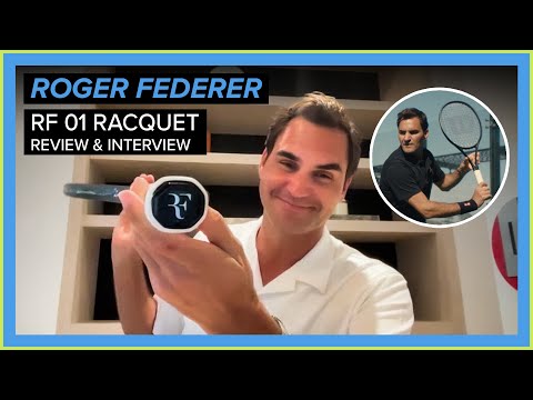 INTERVIEW: Roger Federer HIMSELF unveils the new Wilson RF 01 racquet & gives gear advice 😎