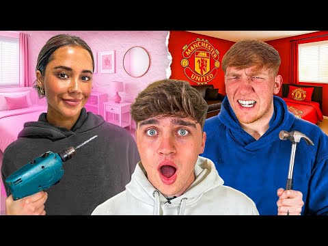GINGE AND HEATHER DECORATE MY £500,000 APARTMENT!