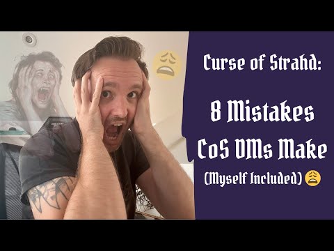 8 Mistakes DMs Make When Running Curse of Strahd (Myself Included!) - Avoid These CoS Mistakes!