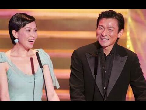 爆笑名場面- 劉嘉玲調侃劉德華,頒獎禮上幽默打趣,逗得台下明星大笑