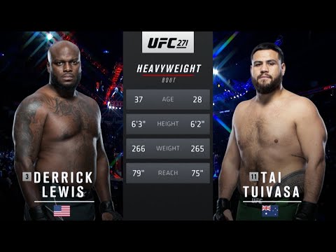 Тай Туиваса vs Деррик Льюис: Полный бой