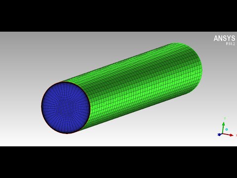 How to create structured HEXAHEDRAL MESHING  using ICEM CFD for a PIPE GEOMETRY or CIRCULAR CYLINDER