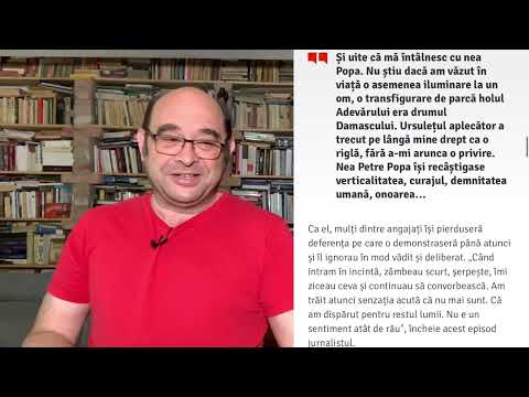 Despre viața și neviața domnului C. T. Popescu