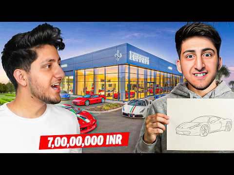 Whatever My Brother Draws, I Have to Buy! (Challenge)