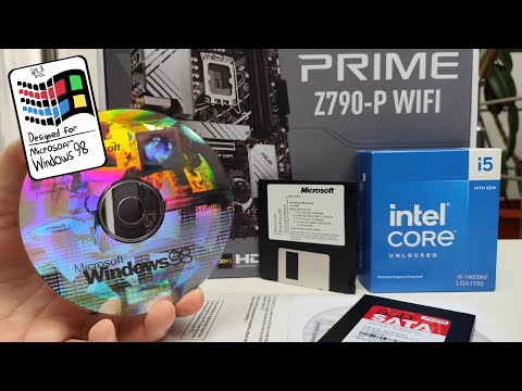Is It Possible? Windows 98 Running Natively on a 2024 PC (Intel 14th Gen i5 + Z790/DDR5)