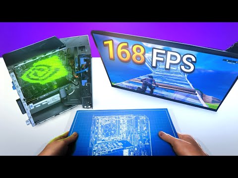I Built The Absolute Fastest $100 Gaming PC For Fortnite