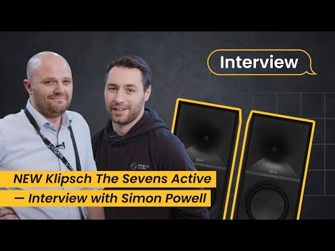 NEW Klipsch The Sevens Active Speakers — Interview with Simon Powell