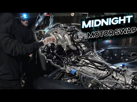 The Engine Is In The Land Cruiser!