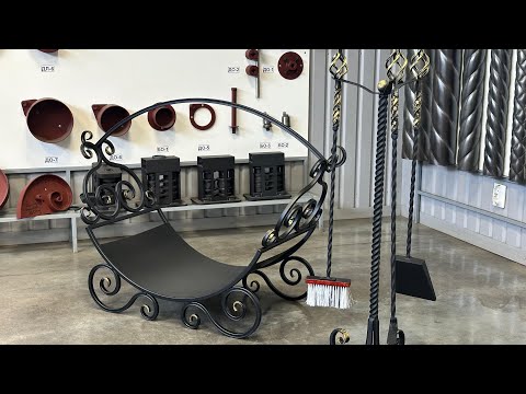 Создаём изысканный каминный набор с использованием торсиона на станке ПРОФИ-4М