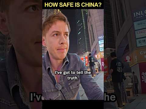 How Safe is China at Night? (UK is FAR Behind)