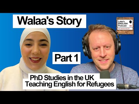 924. Walaa Mouma Returns (Part 1) 📚 PhD Studies in Wales & Teaching English for Refugees
