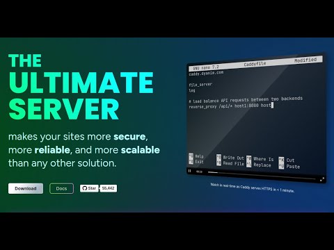 How To Setup An Caddy Server - The Ultimate Server