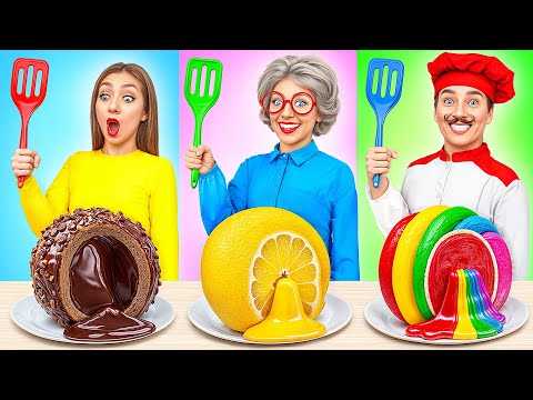 Me vs Grandma Cooking Challenge | Fantastic Kitchen Recipes by Multi DO Joy
