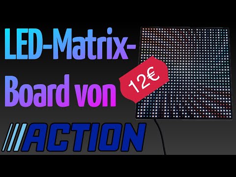 32x32 pixels! LED matrix board from Action for €12 (Action of the Week)