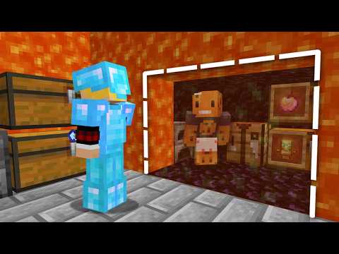 I Built The Most Secure Base Under The Nether in Minecraft Hardcore