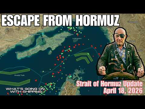 Escape From the Strait of Hormuz...Sort of! | IRGC attack on Three Ships | Dark Fleet Ships Sortie
