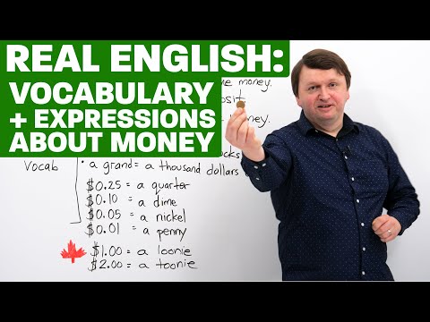 REAL ENGLISH: Money vocabulary & expressions
