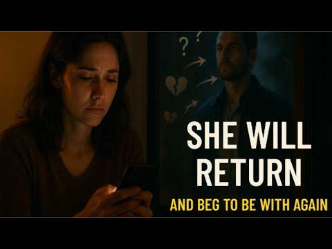 100% GUARANTEED: SHE WILL COME BACK AND BEG TO BE WITH YOU AGAIN! | Stoic Station