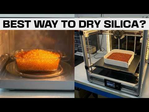 I Dried Silica Beads On My 3D Printer (So You Don't Have To)