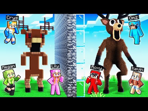 I Cheated With 99 NIGHTS DEER MONSTER in Minecraft Build Battle!