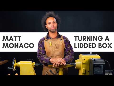 Turning a Figured Maple Box with a Suction Fit Lid - Woodturning How-To