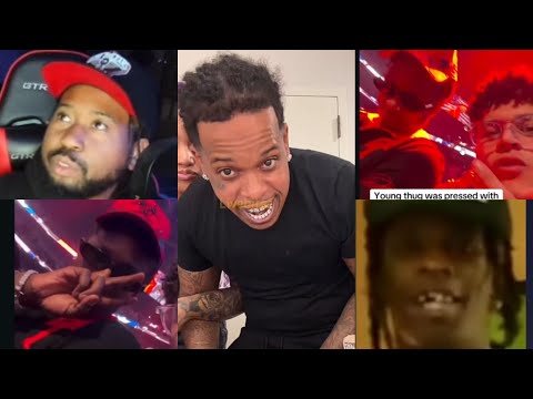 Akademiks reacts to Finesse2tymes TWEAKING on live & Young Thug avoiding rage Bait from fan!